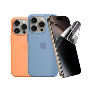 2 Case apple + mica hidrogel